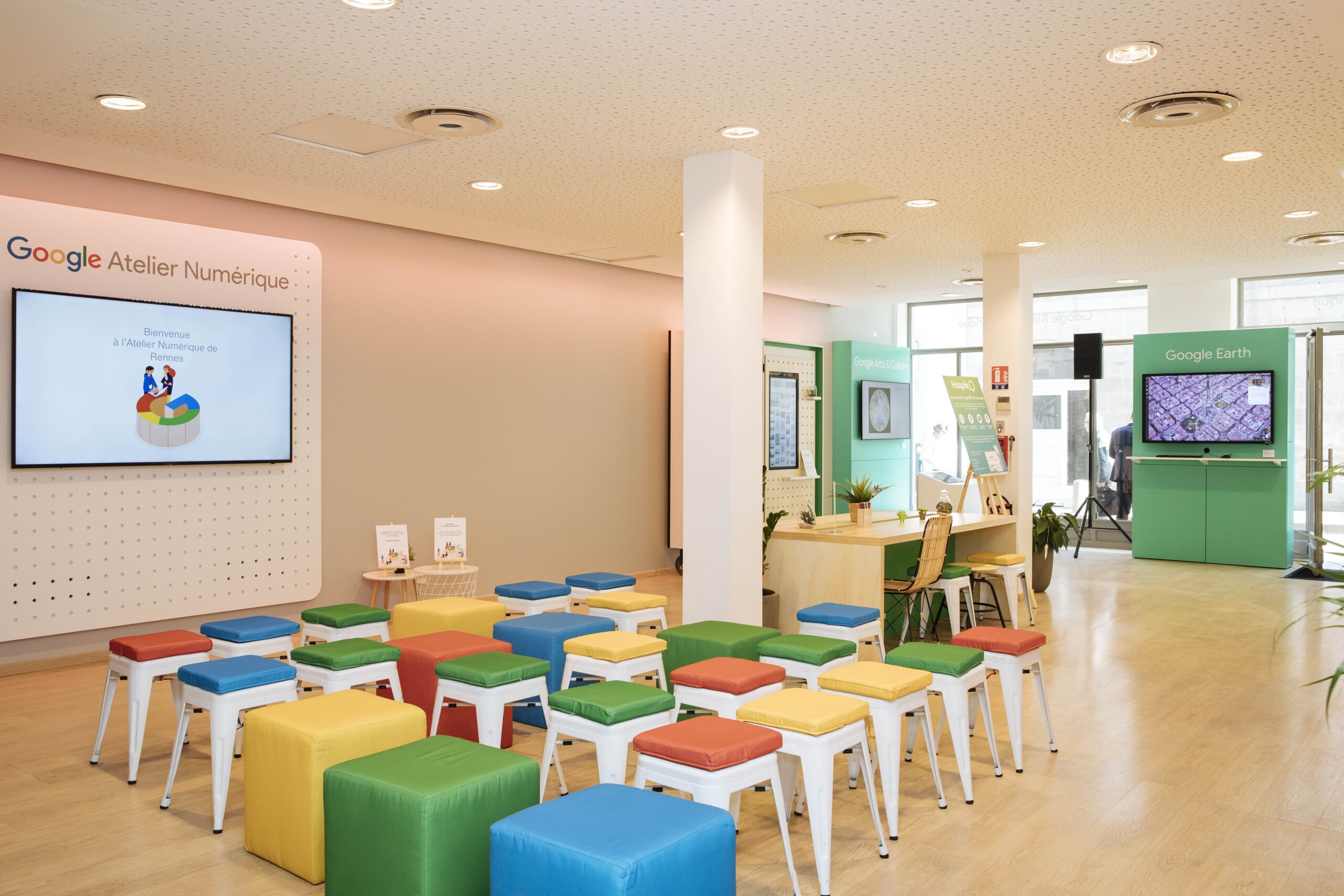 Visite de l&rsquo;Atelier Numérique Google Nancy