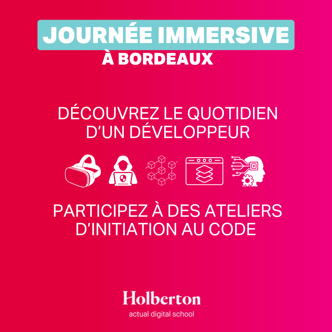 Découvrez le quotidien d’un développeur en herbe et initiez-vous au code à Bordeaux