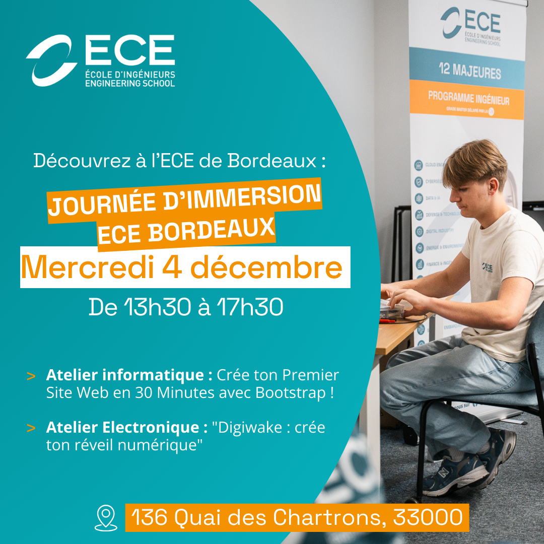 Ateliers d'immersion informatique et électronique