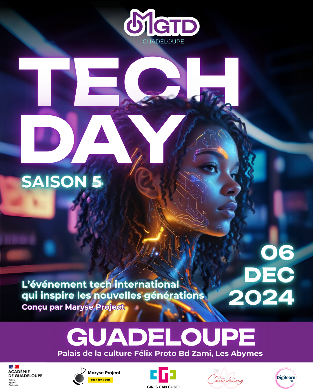 OMGTD Outre-mer Girls Tech Day Guadeloupe