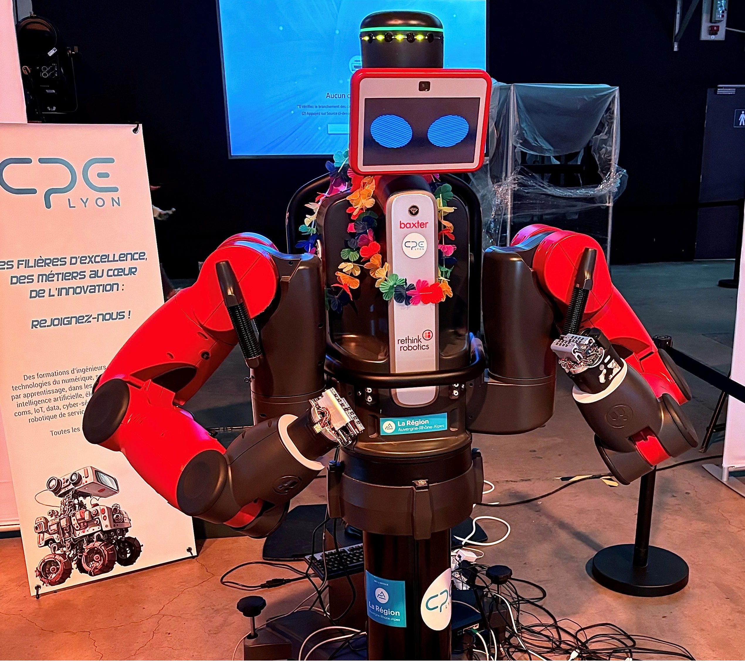 Démonstration robotique et IA Conférence sur l’IA générative