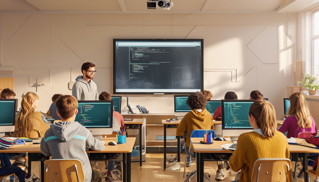 Activité de programmation au lycée pour des collégiens