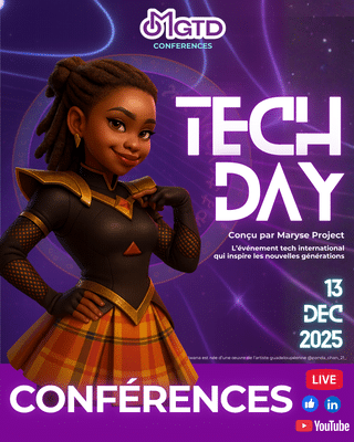 image event OMGTD Outre-mer Girls Tech Day Conférences