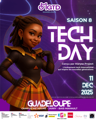 OMGTD Outre-mer Girls Tech Day Guadeloupe 2025