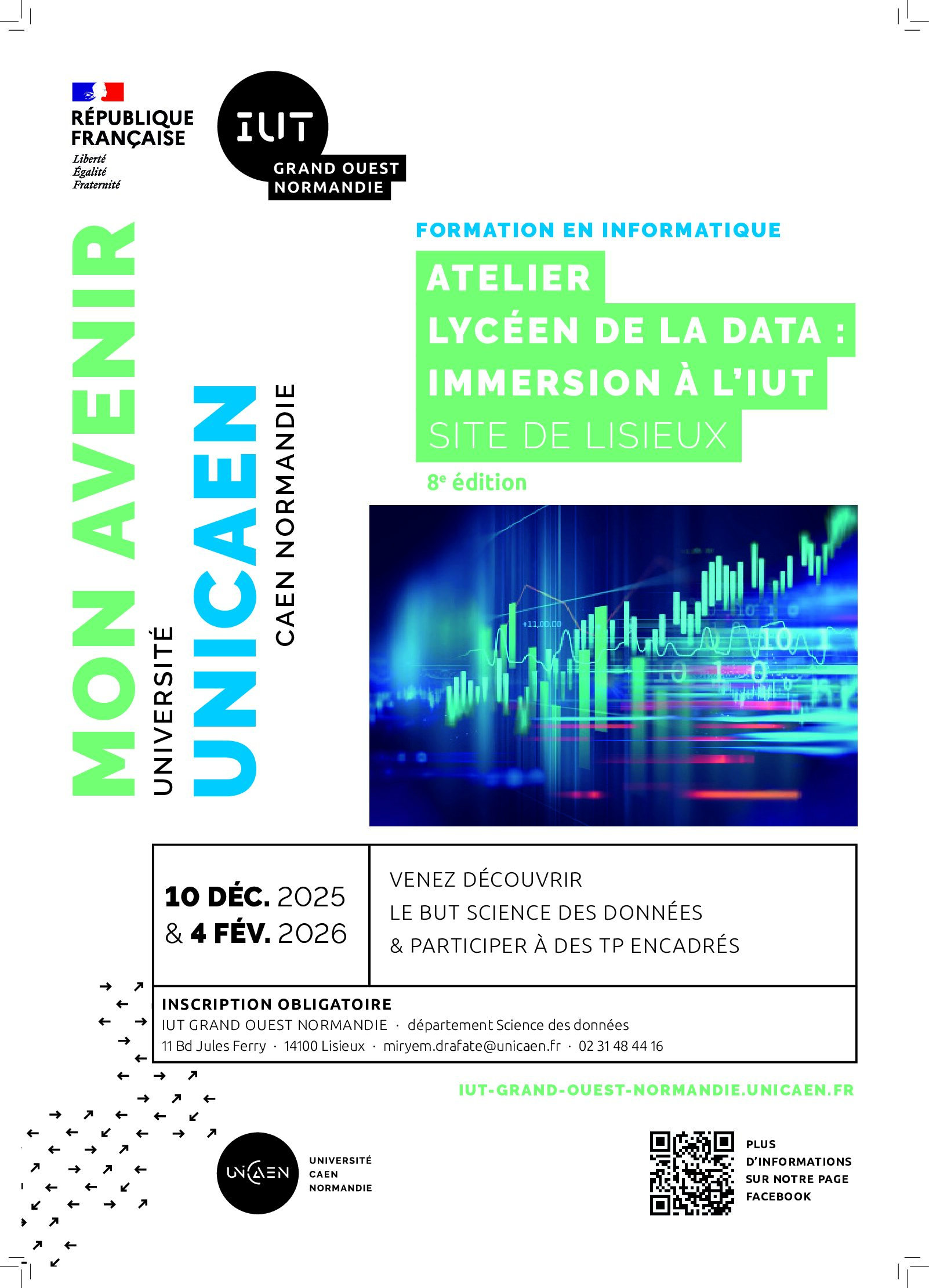 Atelier de la data : Immersion à l'IUT de Lisieux