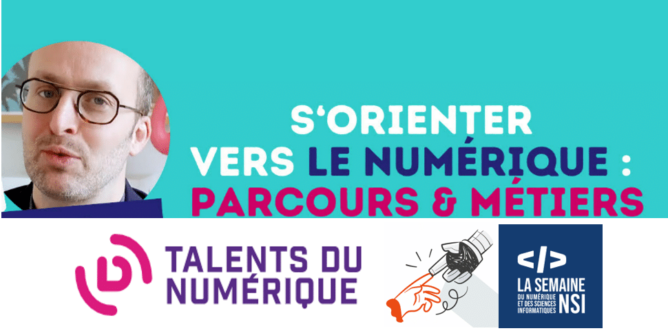 image event Webinaire : S’orienter vers le numérique, parcours et métiers !