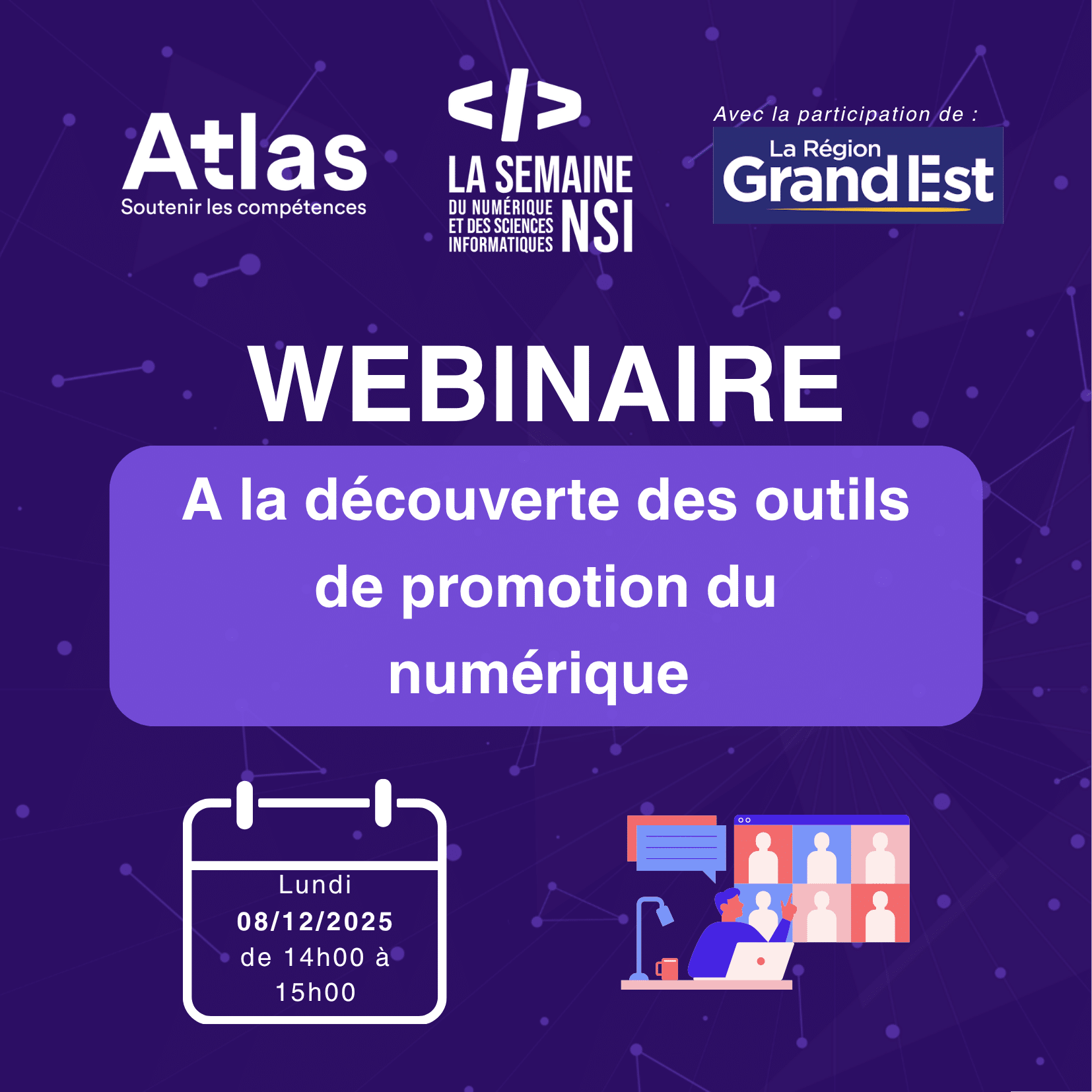 image event A la découverte des outils de promotion du numérique