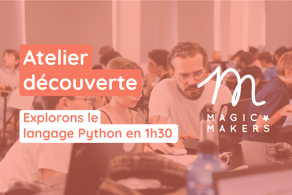 image event Atelier découverte : Explorons le langage Python en 1h30 !