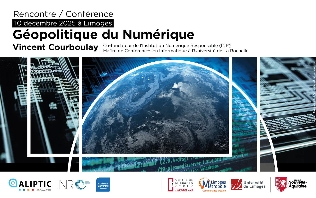 image event Conférence “Géopolitique du Numérique”