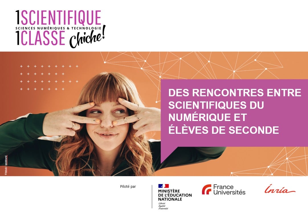 image event Rencontre "1 scientifique, 1 classe : chiche !"