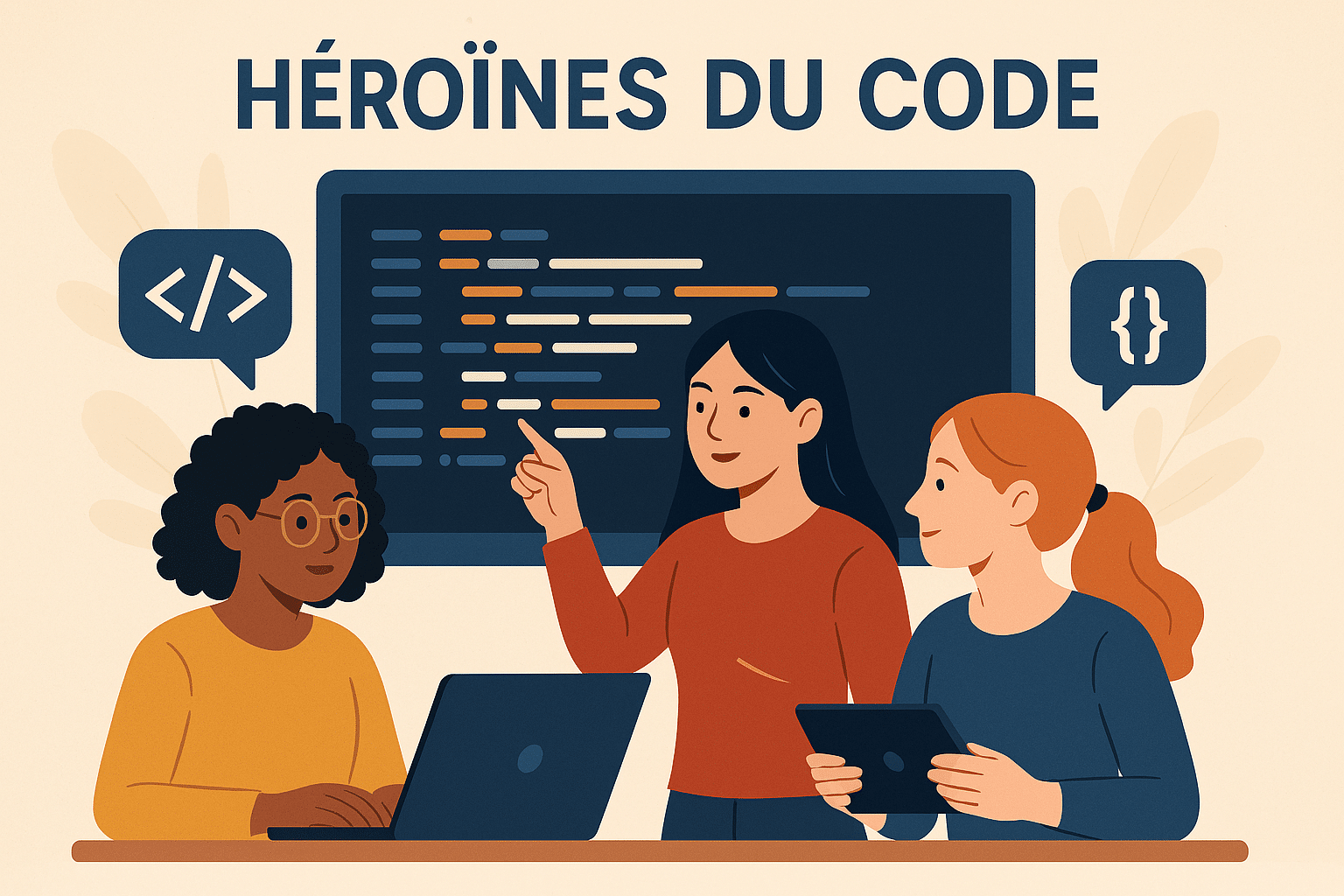 Conférence "Girls In Tech : les héroïnes du code et pourquoi on a besoin de vous"