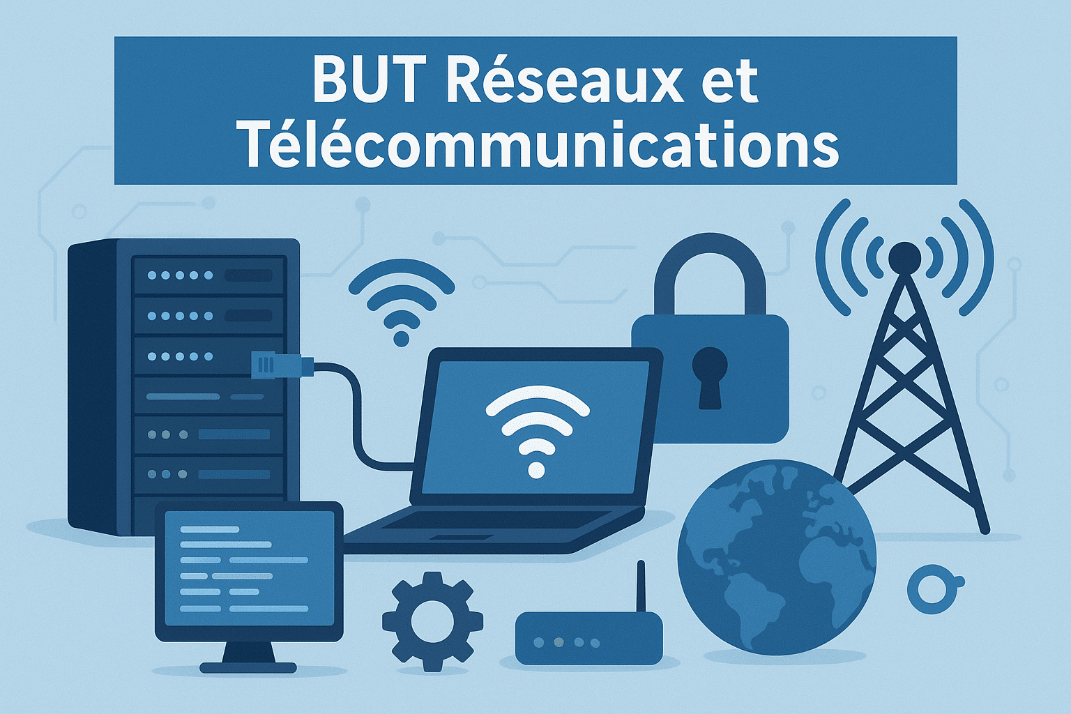 Prépare ton avenir avec le BUT Réseaux et Télécommunications