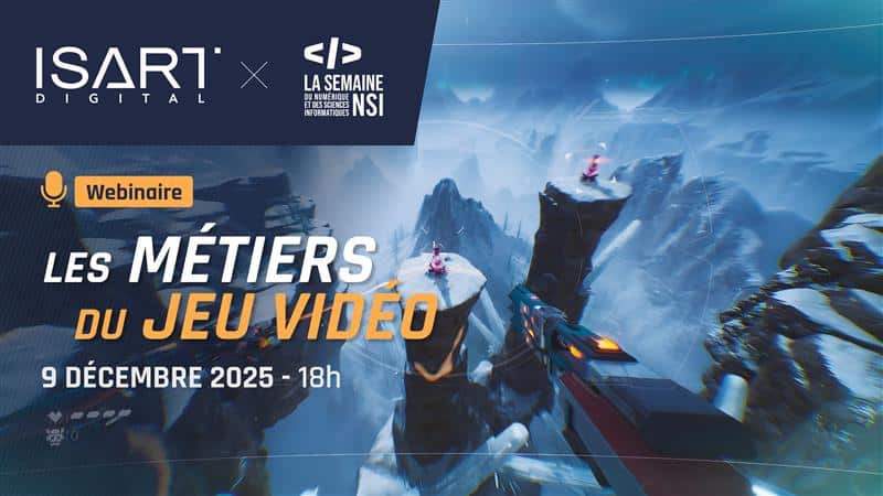 image event Les métiers du jeu vidéo
